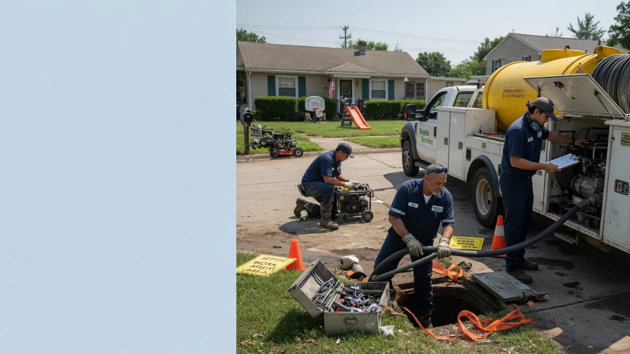 Septic Tank Pumping in Walled Lake, MI near me